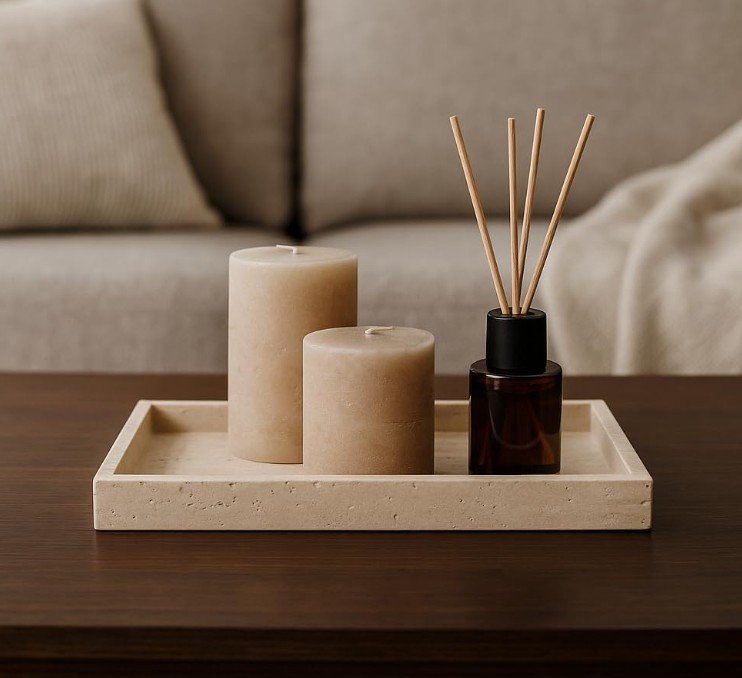 plateau en travertin amazon