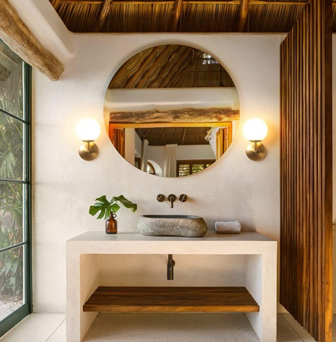 luminaire applique globe salle de bain