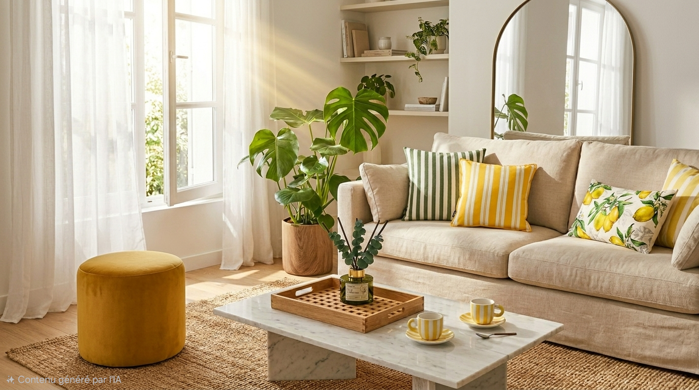 salon de style hôtel riviera